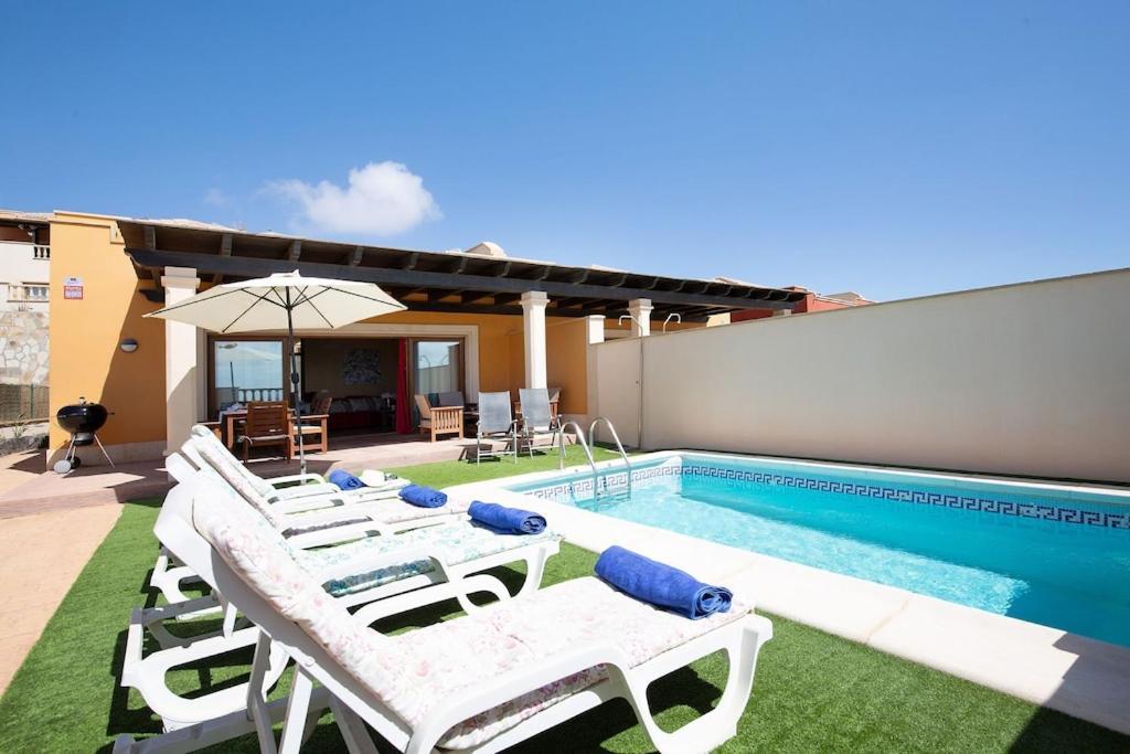 Villa Carmen Caleta De Fuste Bagian luar foto